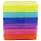 4" x 6" Rainbow Plastic Photo Storage Boxes, 6ct. by Simply Tidy®